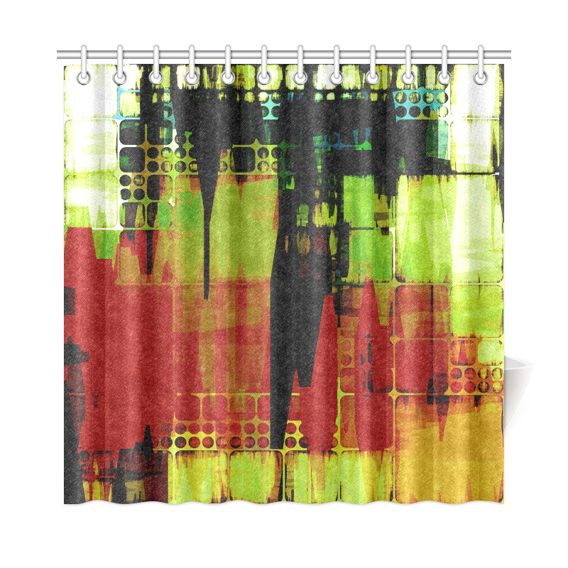 Grunge texture Shower Curtain 72"x72"