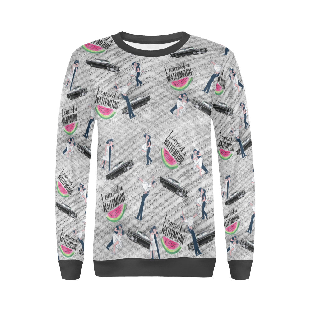 Dirty Dancing 2 All Over Print Crewneck Sweatshirt for Women (Model H18)