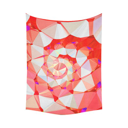 Spiral Staircase Low Poly Fractal Art Cotton Linen Wall Tapestry 60"x 80"