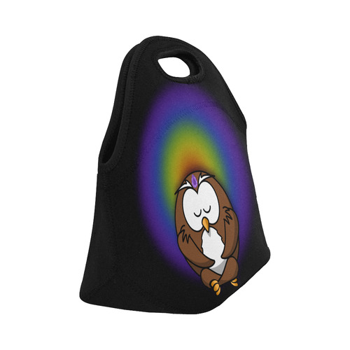 meditatiowl Neoprene Lunch Bag/Small (Model 1669)