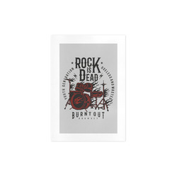 Rock Is Dead Art Print 7‘’x10‘’