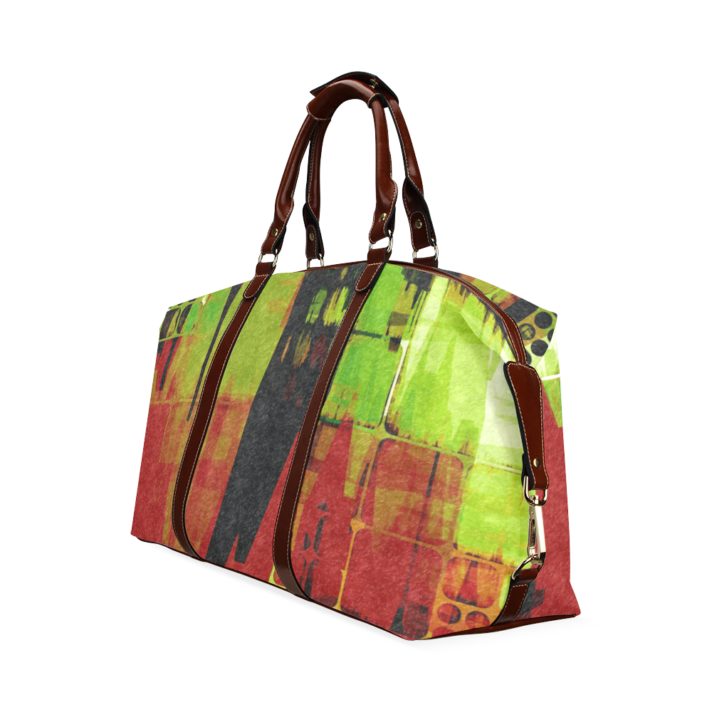 Grunge texture Classic Travel Bag (Model 1643) Remake