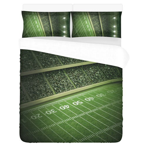american stadium 3-Piece Bedding Set