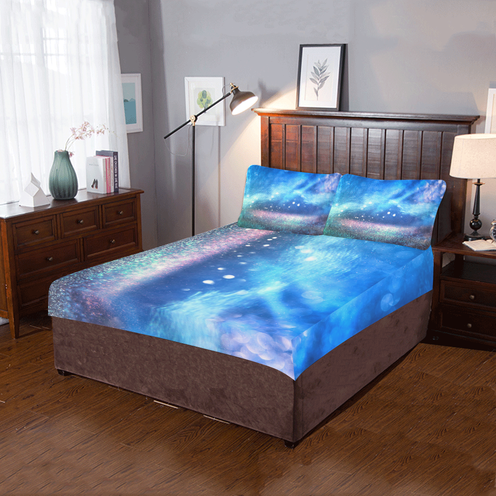 abstract under the sea 3-Piece Bedding Set