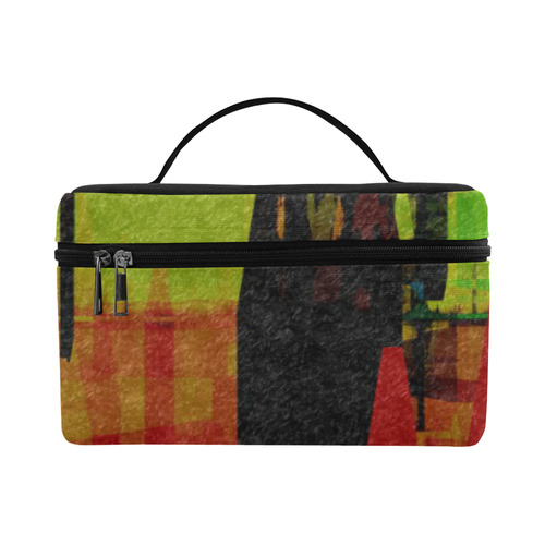 Grunge texture Cosmetic Bag/Large (Model 1658)