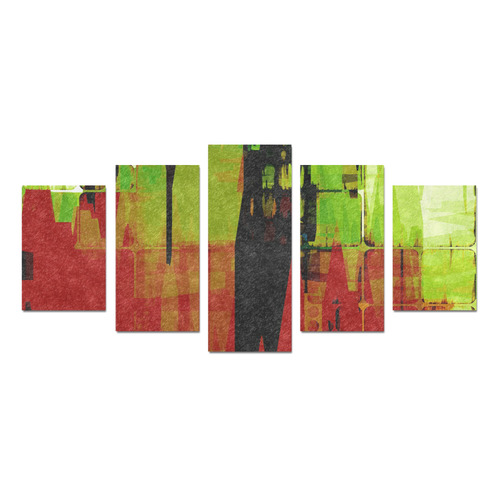 Grunge texture Canvas Print Sets D (No Frame)