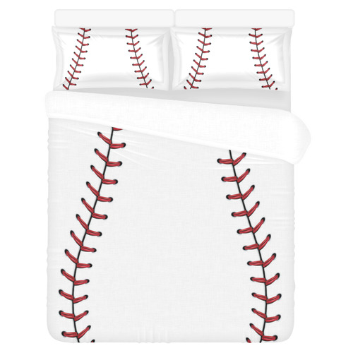 baseball 3-Piece Bedding Set