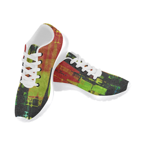 Grunge texture Men’s Running Shoes (Model 020)