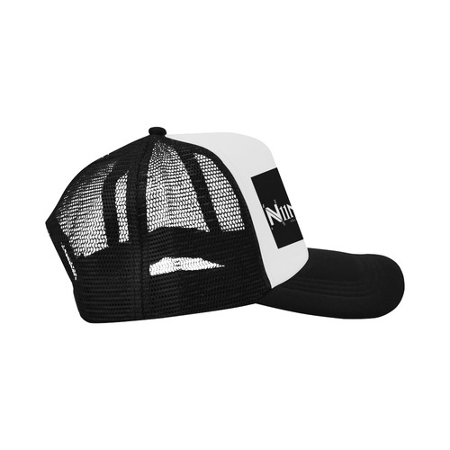 NUMBERS Collection Logo Trucker Hat (blk/wht) Trucker Hat
