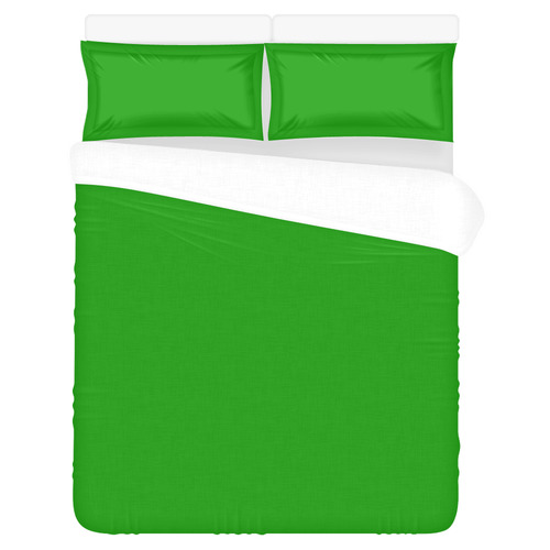 green 3-Piece Bedding Set