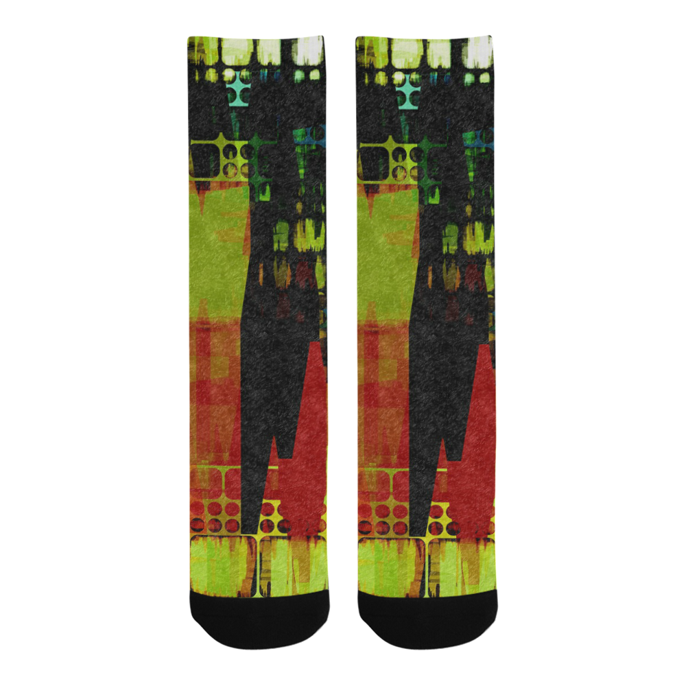 Grunge texture Trouser Socks