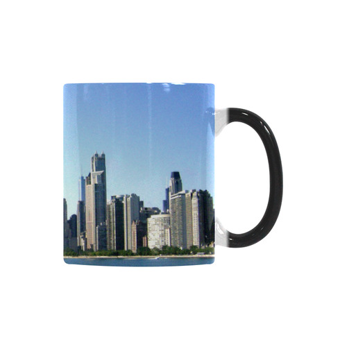 Chicago SKyline Morphing Mug Custom Morphing Mug