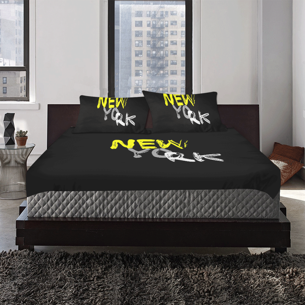 New York by Artdream 3-Piece Bedding Set