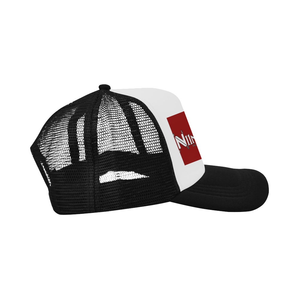 NUMBERS Collection Logo Trucker Hat (red/wht/blk) Trucker Hat