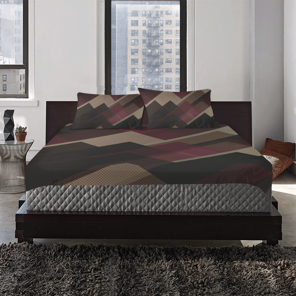 Stairway 3-Piece Bedding Set