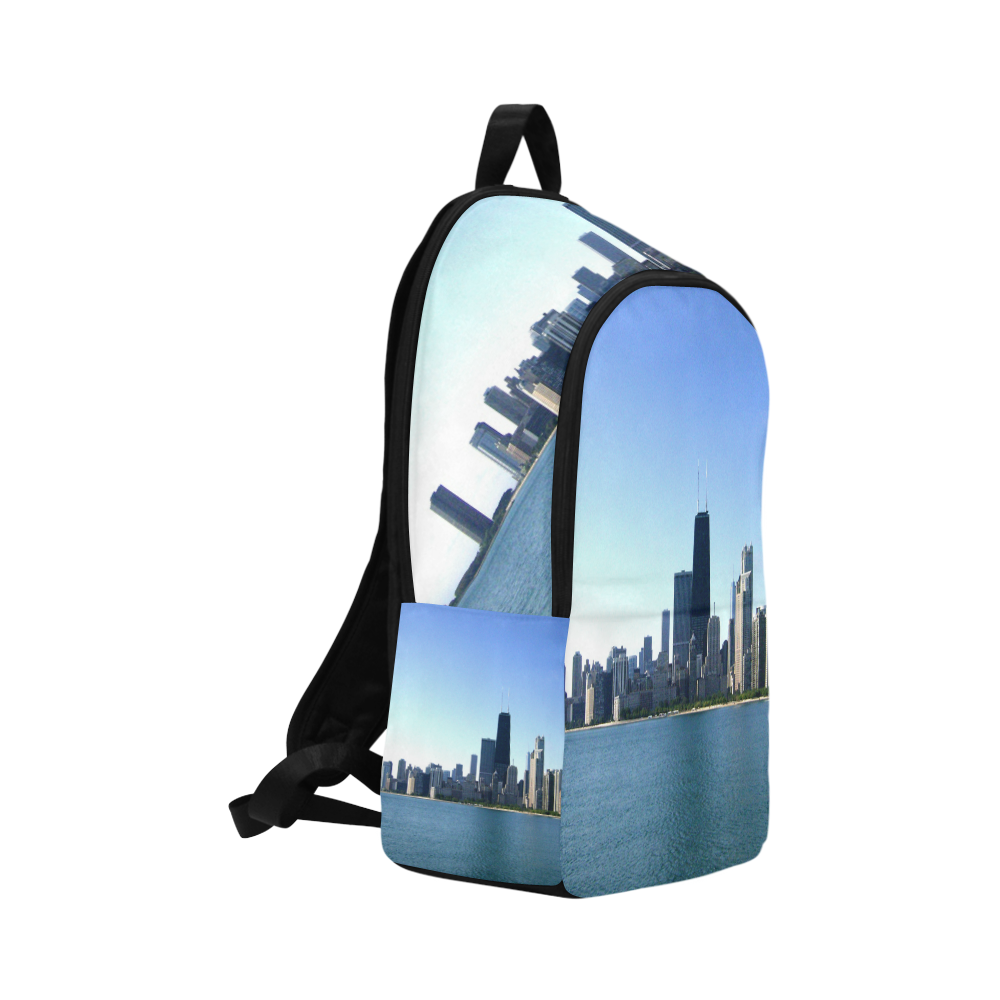 Chicago Skyline Backpack Fabric Backpack for Adult (Model 1659)