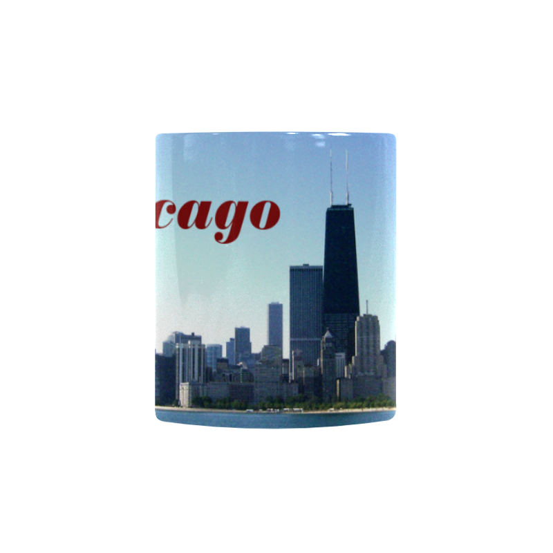 Chicago SKyline Morphing Mug Custom Morphing Mug
