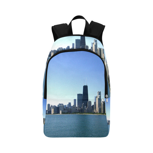 Chicago Skyline Backpack Fabric Backpack for Adult (Model 1659)