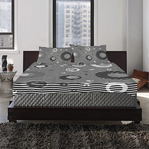 geinetric Wave 3-Piece Bedding Set