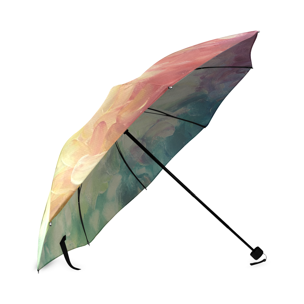Painted canvas Foldable Umbrella (Model U01)