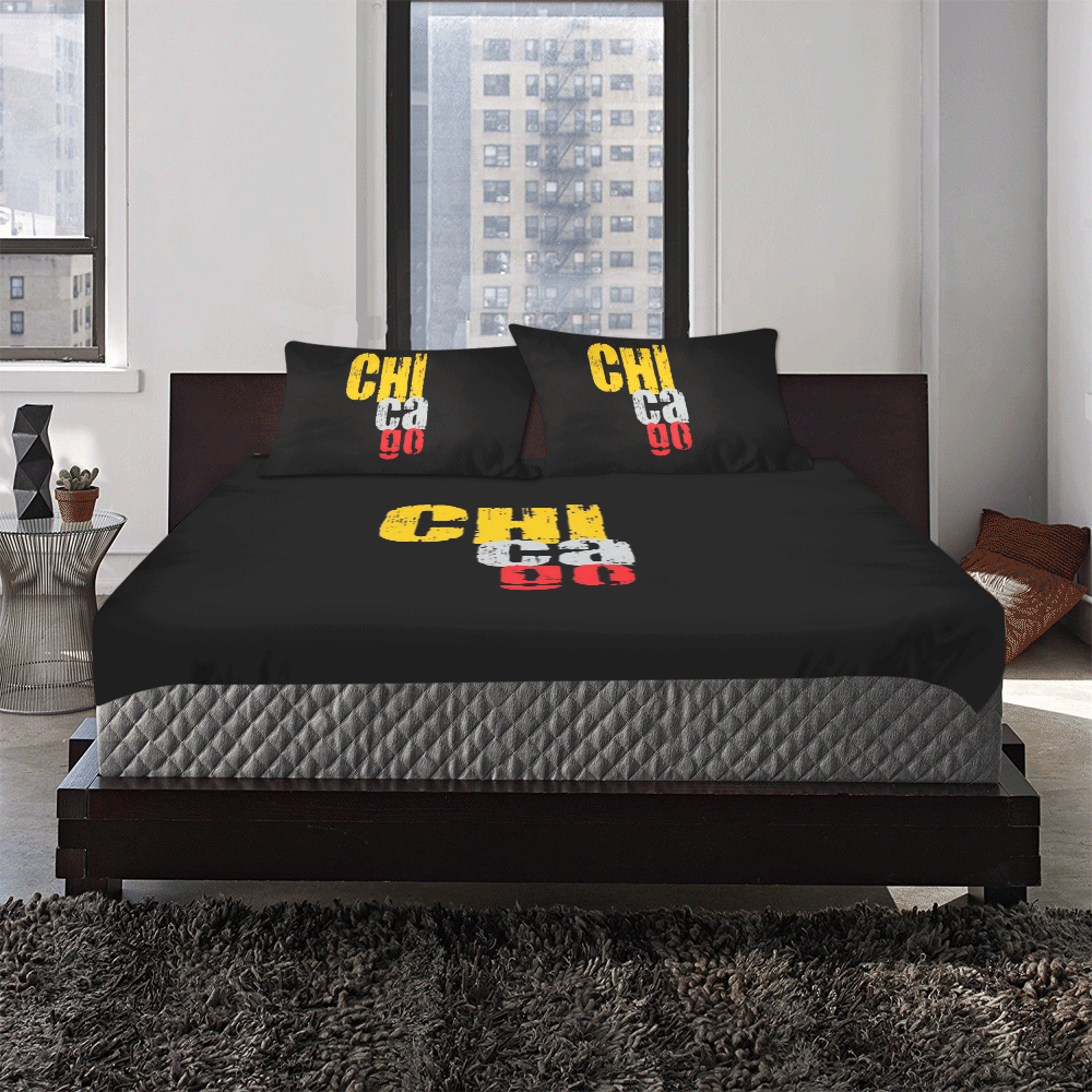 Chicago by Artdream 3-Piece Bedding Set