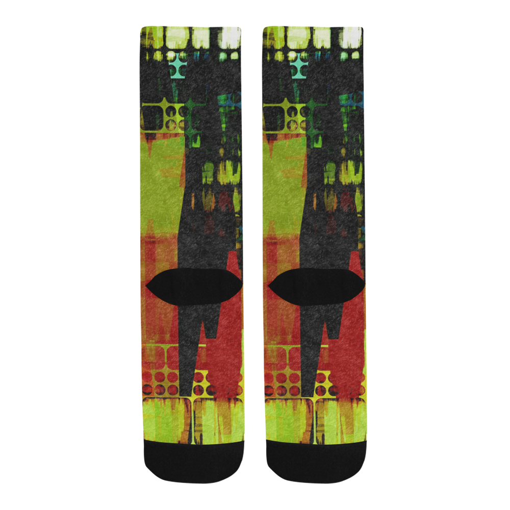 Grunge texture Trouser Socks