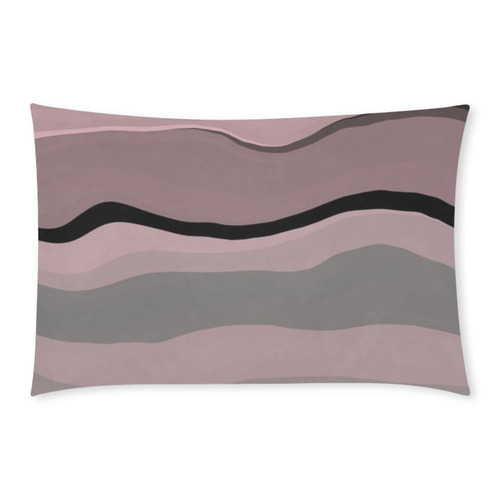vintage pink black gray2f3 3-Piece Bedding Set