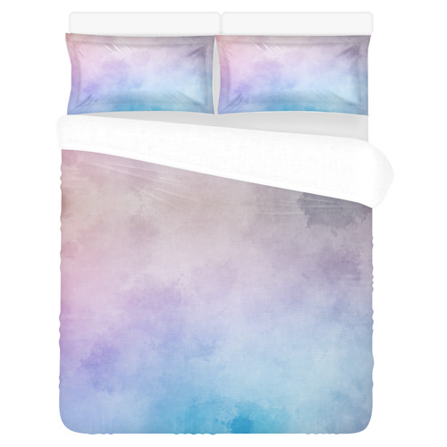 Lovely Aquarell Moves 3-Piece Bedding Set