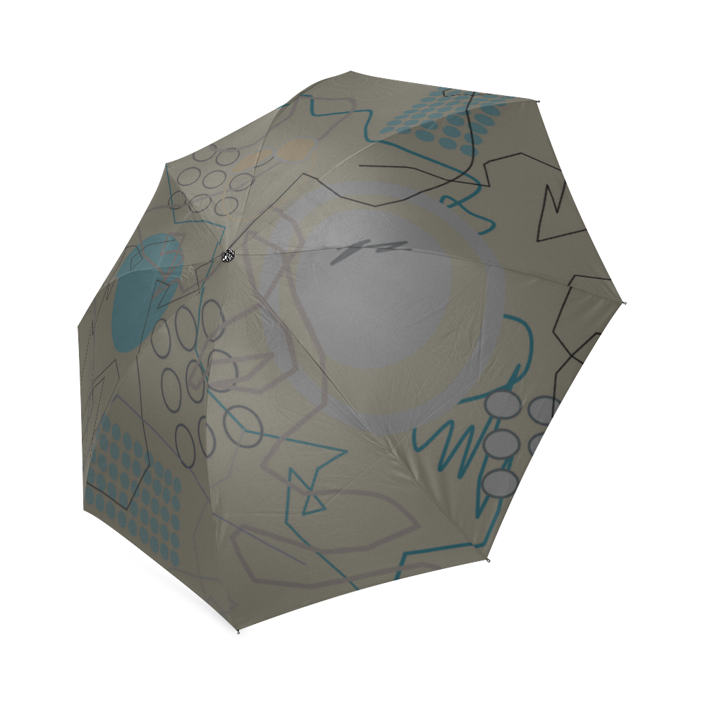 Abstract 8 Foldable Umbrella (Model U01)