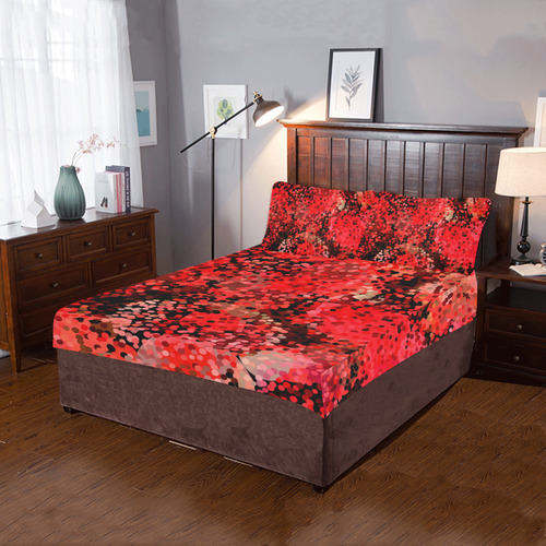pOLKA DOT ROSES 3-Piece Bedding Set