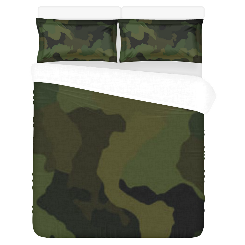 camo 1 3-Piece Bedding Set