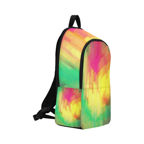 Pastel shapes painting Fabric Backpack for Adult (Model 1659)