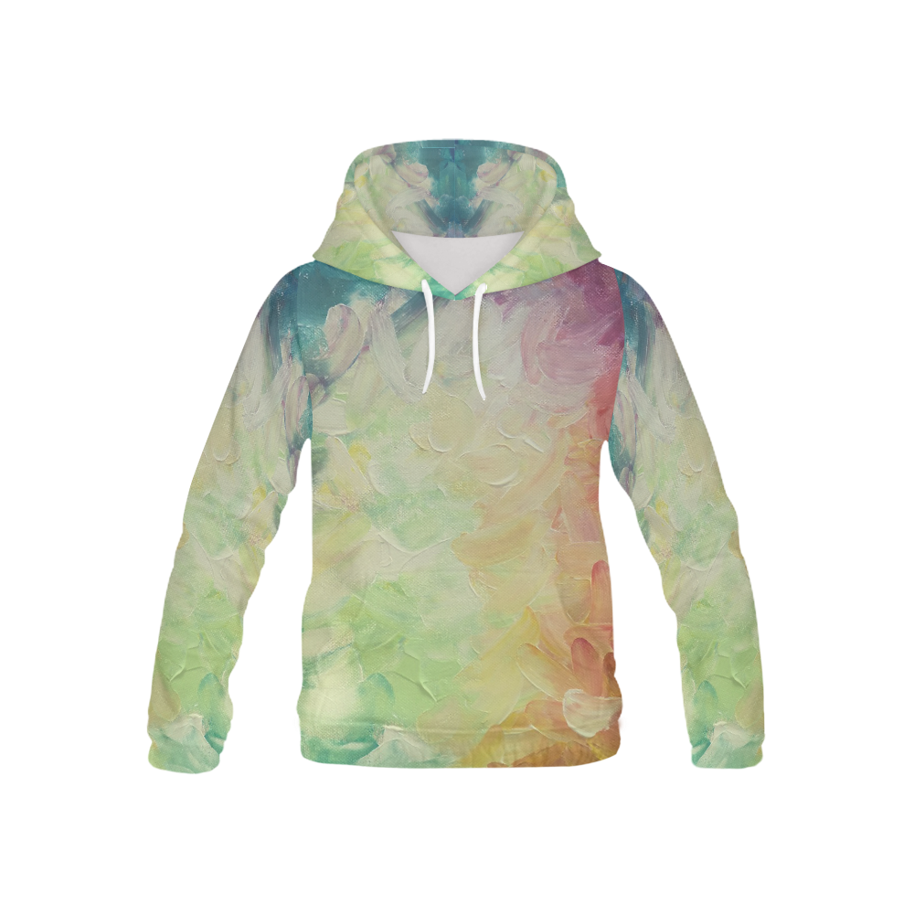 Painted canvas All Over Print Hoodie for Kid (USA Size) (Model H13)