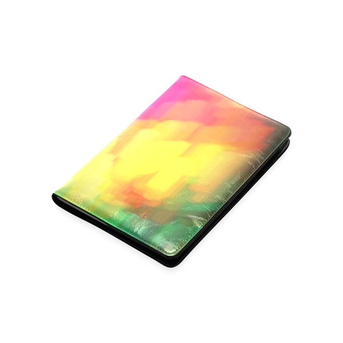 Pastel shapes painting Custom NoteBook A5