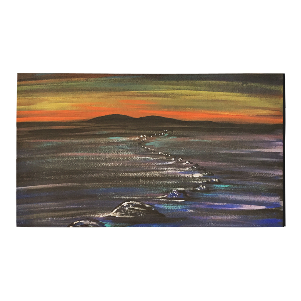 Night Walk Bath Rug 16''x 28''