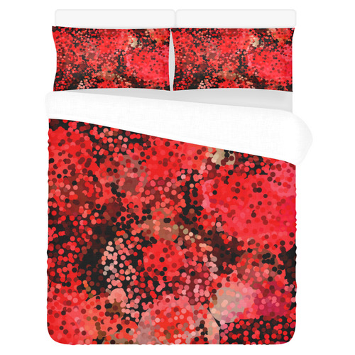 pOLKA DOT ROSES 3-Piece Bedding Set