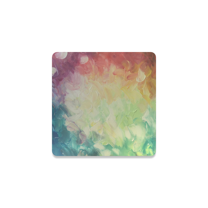 Painted canvas Square Coaster