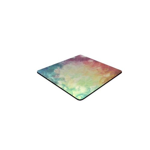 Painted canvas Square Coaster