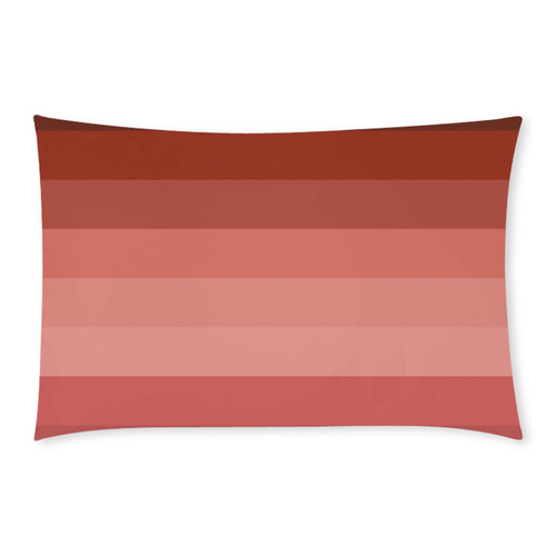 red stripes 3-Piece Bedding Set