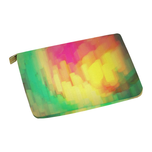Pastel shapes painting Carry-All Pouch 12.5''x8.5''