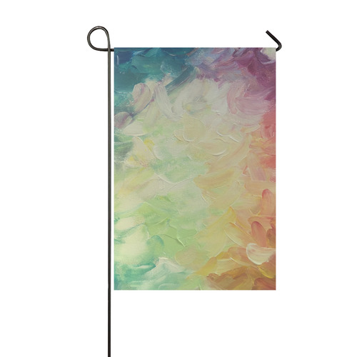 Painted canvas Garden Flag 12‘’x18‘’（Without Flagpole）