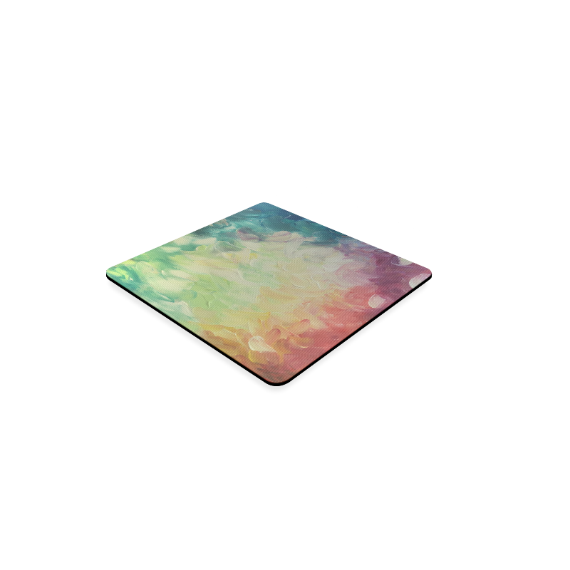 Painted canvas Square Coaster