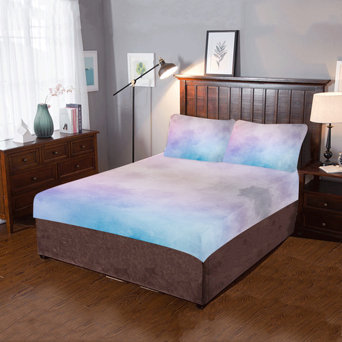 Lovely Aquarell Moves 3-Piece Bedding Set