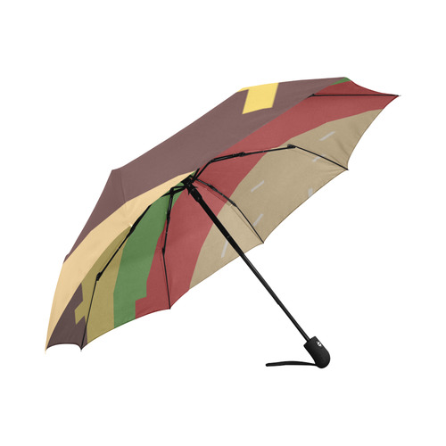 paraguas burger auto Auto-Foldable Umbrella (Model U04)