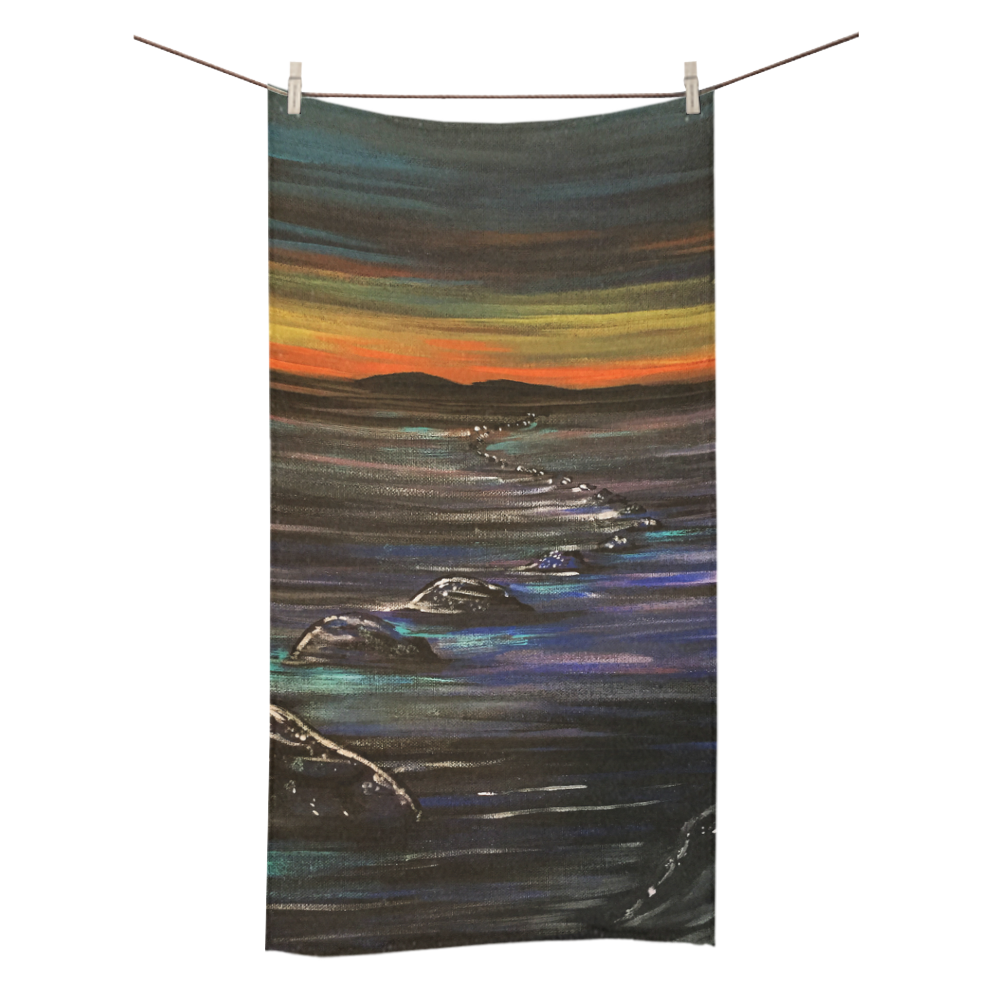 Night Walk Bath Towel 30"x56"