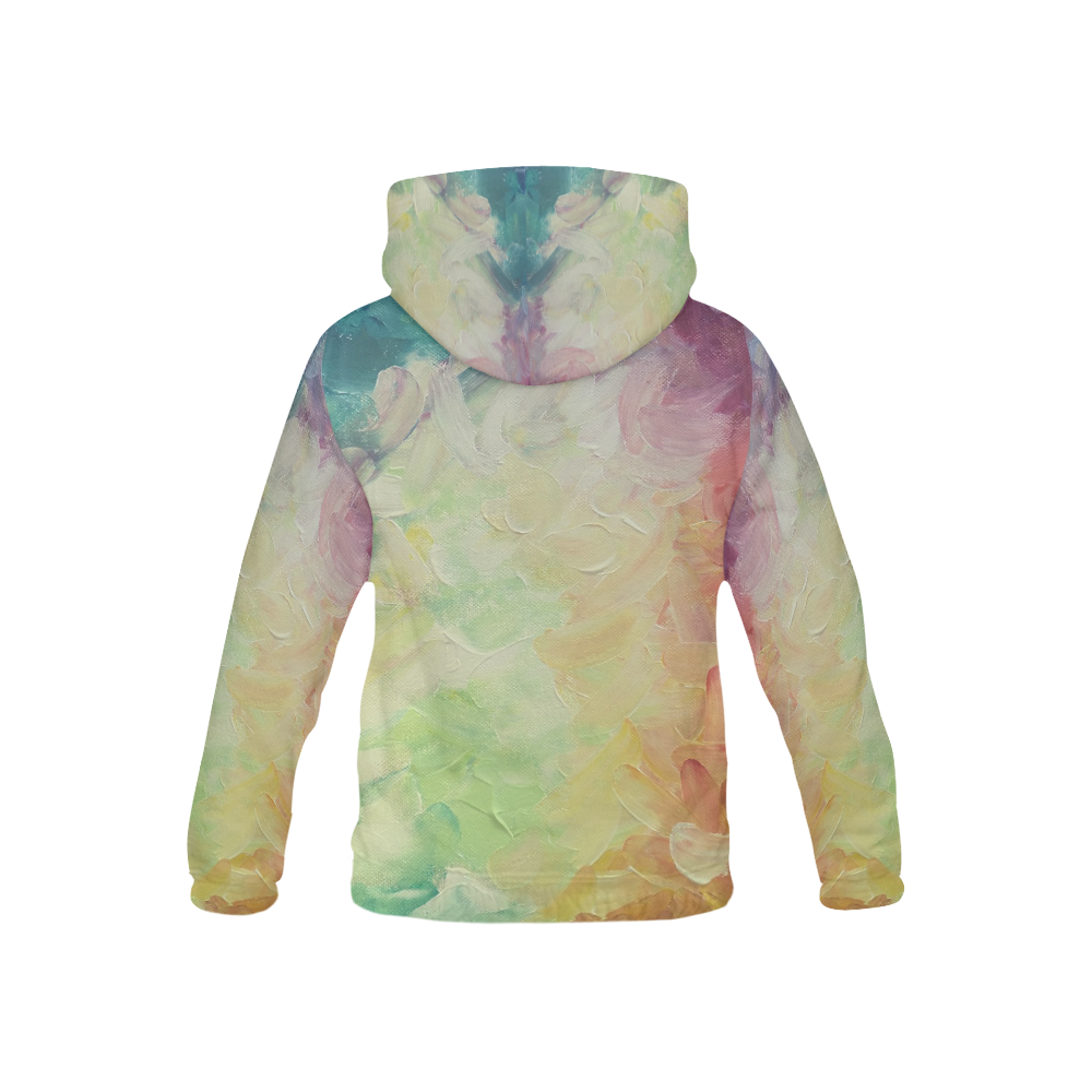 Painted canvas All Over Print Hoodie for Kid (USA Size) (Model H13)