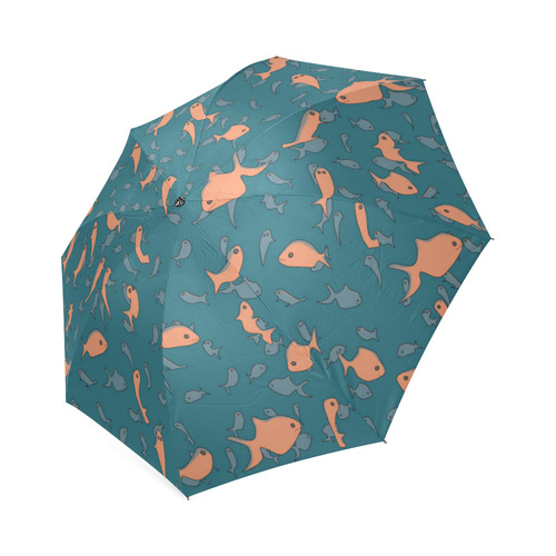 Lots of Fish Foldable Umbrella (Model U01)