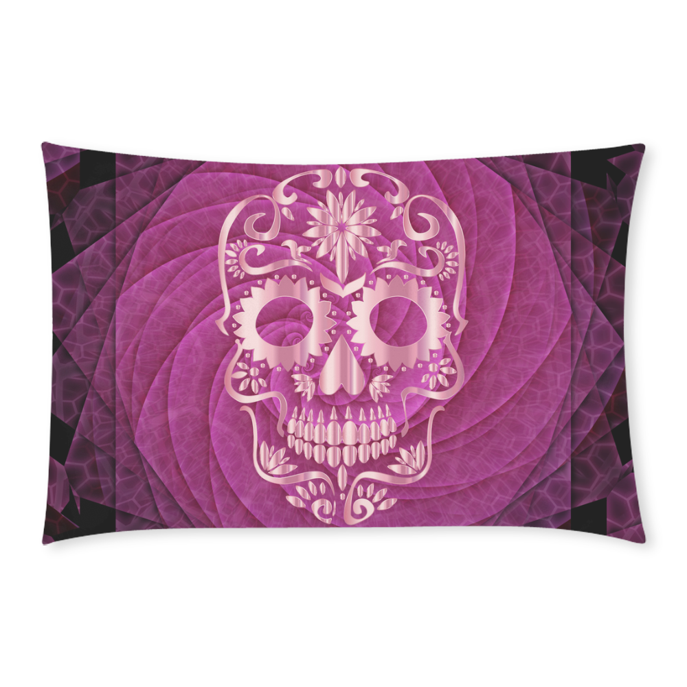 Skull20170537_by_JAMColors 3-Piece Bedding Set