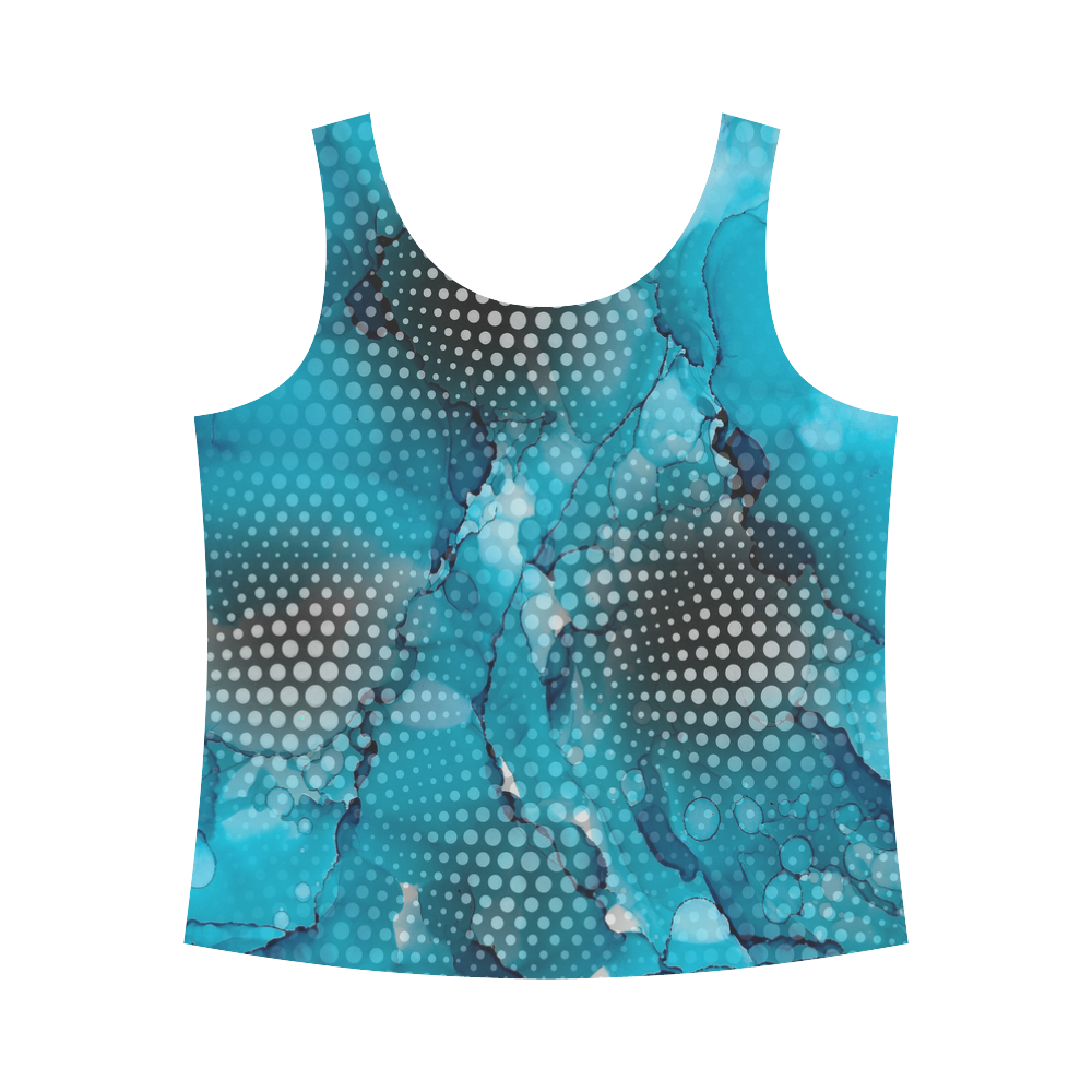 "Baby Vortex" All Over Print Tank Top for Women (Model T43)