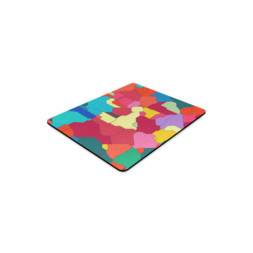 Colorful leather pieces Rectangle Mousepad